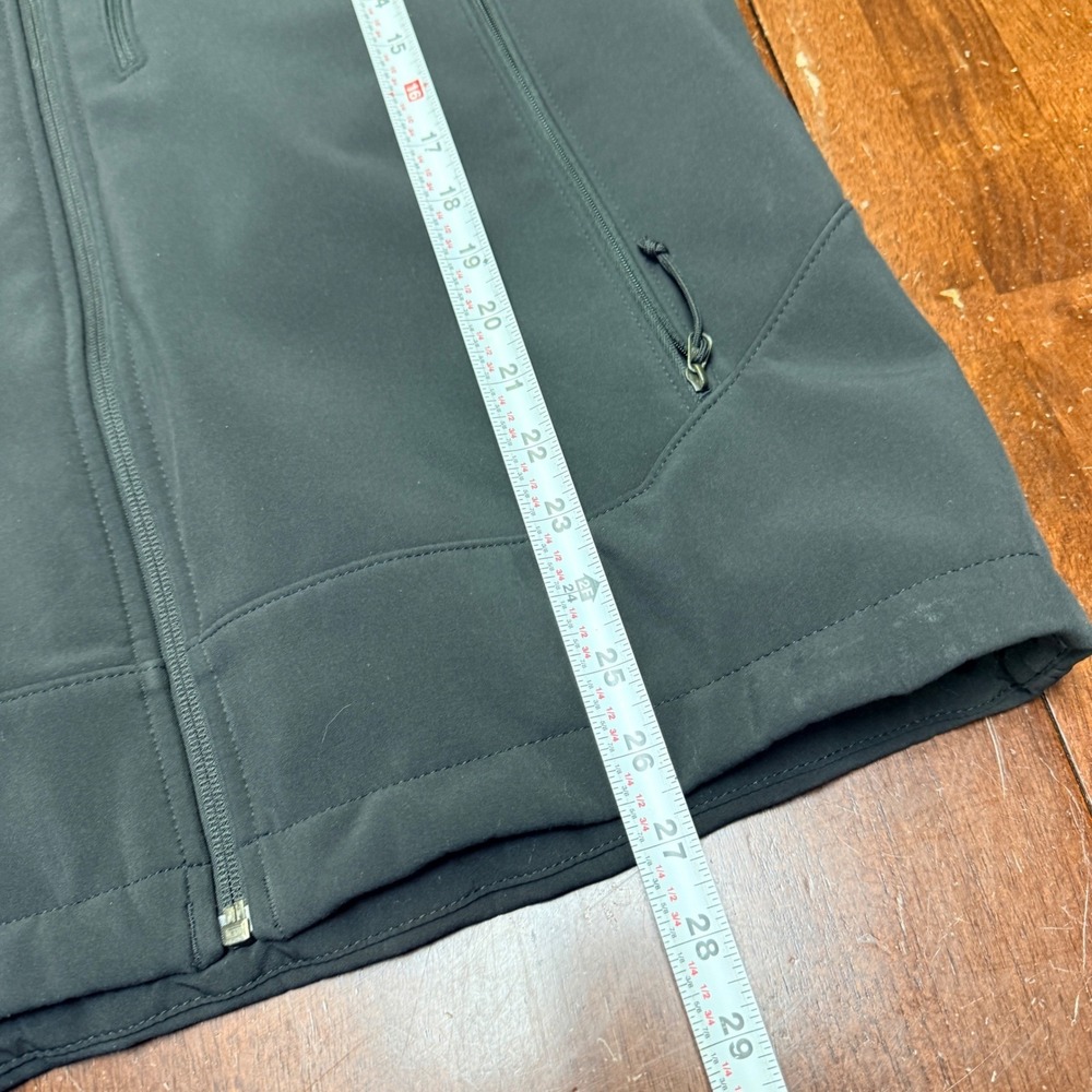 The North Face WindWall Softshell Jacket Mens Medium Black Full Zip Apex Bionic - Picture 7 of 9